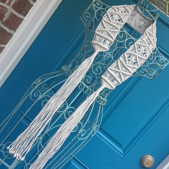 Macrame Belt Woven Boho Hippie Clothes Fringe Sash - Picture 16 of 16